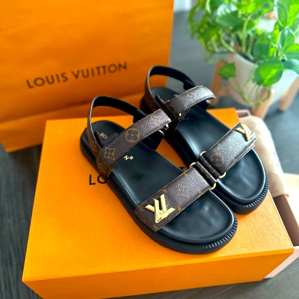 Louis Vuitton Sunset Flat Sandal